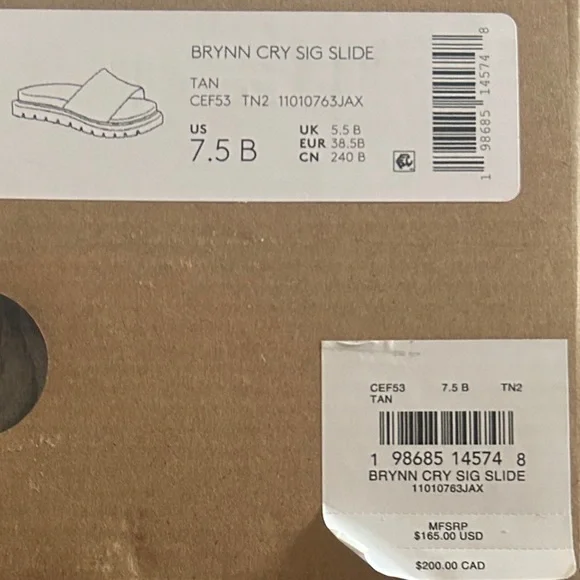 Coach Women's Brynn Crystal Limited Edition Signature Jacquard Slide - Picture 6 of 9